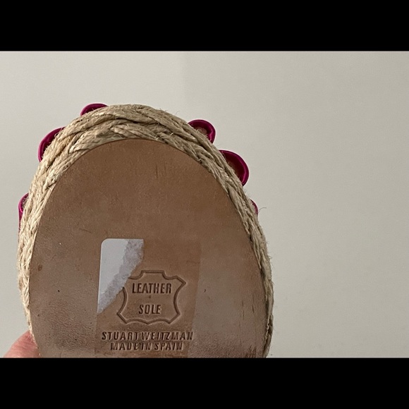 Fuchsia Pink Summer Pumps - Picture 5 of 11